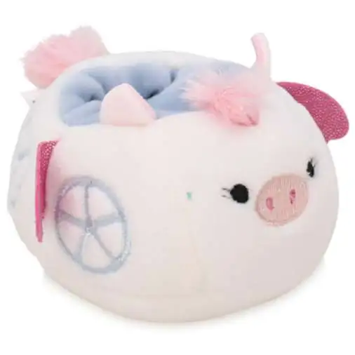 Squishmallows Squishville! Carriage & Mystery Fashion Accessory 2-Inch Mini Plush [White]