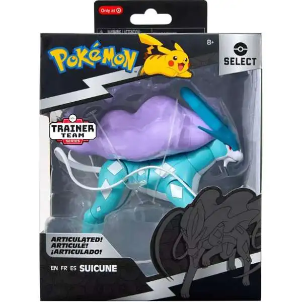 Pokemon Select Series Trainer Team Series Suicune Exclusive Action Figure