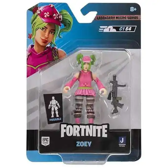 Fortnite Legendary Micro Series Zoey 2.5-Inch Mini Figure