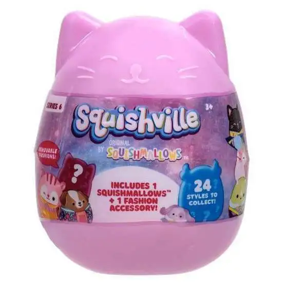 Squishmallows Squishville! Series 6 Mini Plush Mystery Pack