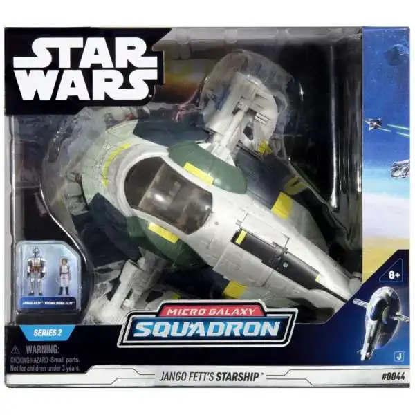 Star Wars Micro Galaxy Squadron Jango Fett's Starship Vehicle