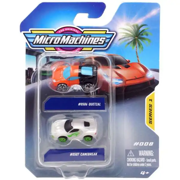 Micro Machines Quetzal & Canebreak Vehicle 2-Pack #008
