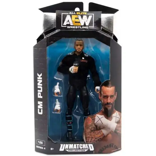 AEW All Elite Wrestling Unmatched Collection Series 4 CM Punk Action Figure