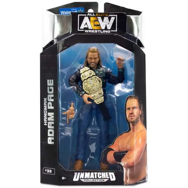 AEW All Elite Wrestling Unmatched Collection Hangman Adam Page Exclusive Action Figure