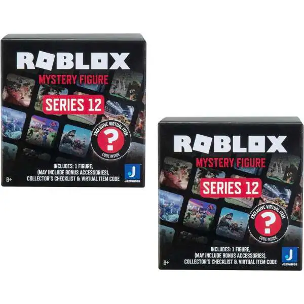 Roblox Series 12 LOT of 2 Mystery Packs