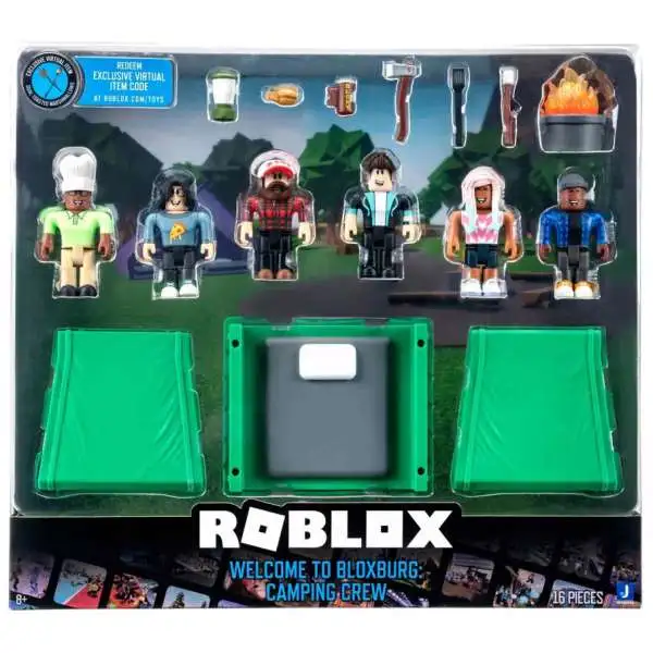 Roblox Welcome to Bloxburg: Camping Crew Action Figure Set