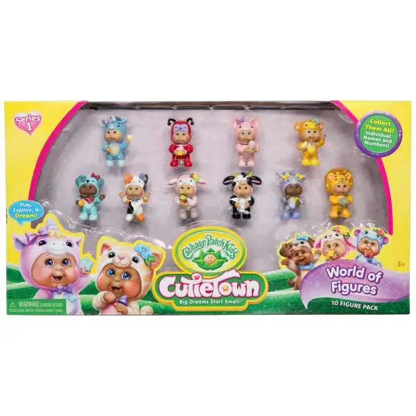 Cabbage Patch Kids CutieTown Series 1 World of Figures Figure 10