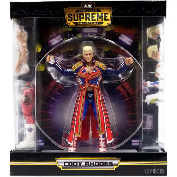 AEW All Elite Wrestling Unrivaled Supreme Collection Cody Rhodes Action Figure