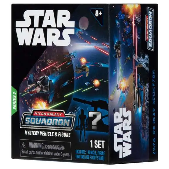 Star Wars Micro Galaxy Squadron Series 3 Mystery Vehicle & Figure Pack [1 RANDOM Vehicle & Figure]