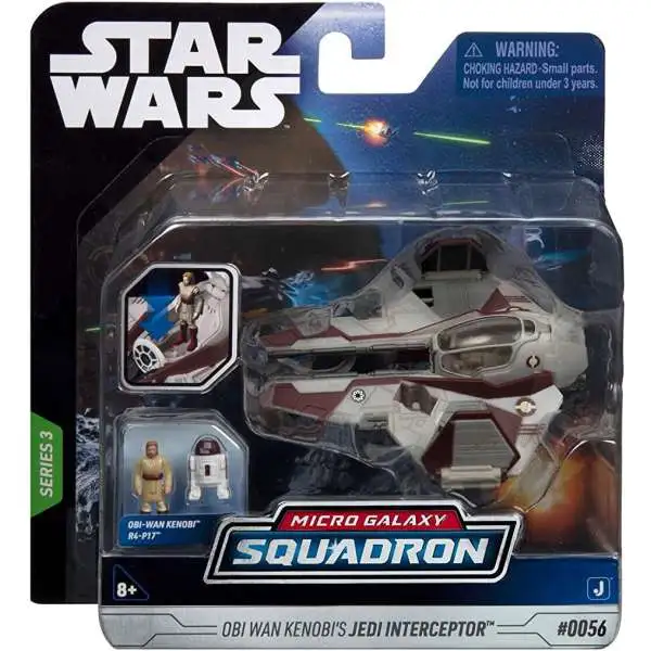 Star Wars Micro Galaxy Squadron Obi-Wan's Jedi Interceptor Vehicle
