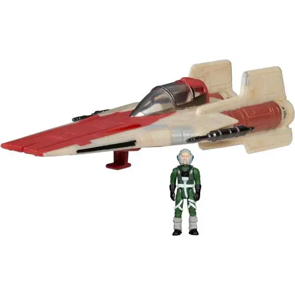 Star Wars Micro Galaxy Squadron Series 4 A-Wing Vehicle