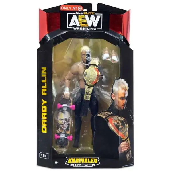 AEW All Elite Wrestling Unrivaled Champions Collection Series Darby Allin Exclusive Action Figure
