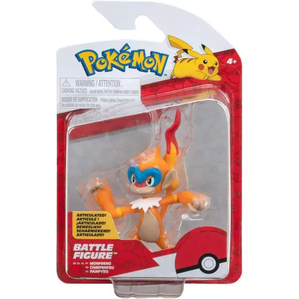 Pokemon Battle Figure Monferno 3-Inch Mini Figure