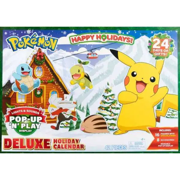 Pokemon Deluxe Holiday Calendar 24 Days of Gifts