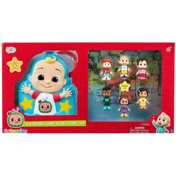CoComelon JJ & Friends Carry Along Figure Case