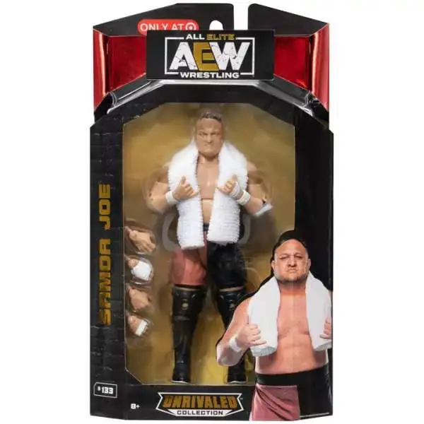 AEW All Elite Wrestling Unrivaled Collection Samoa Joe Exclusive Action Figure