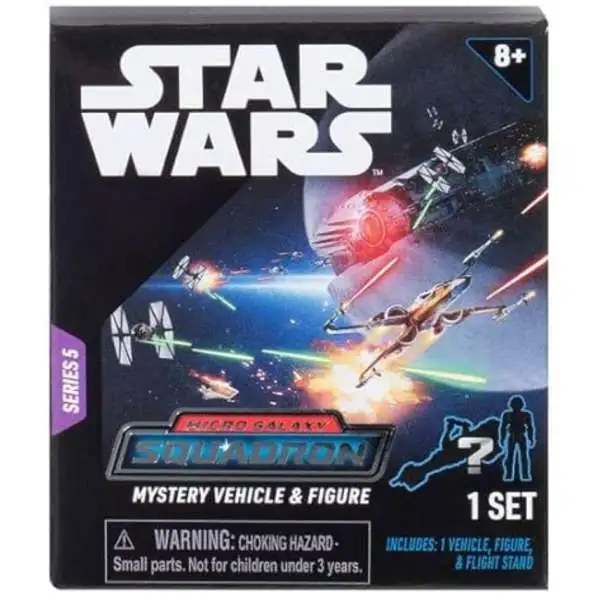 Star Wars Micro Galaxy Squadron Series 5 Mystery Vehicle & Figure Pack [1 RANDOM Vehicle & Figure]