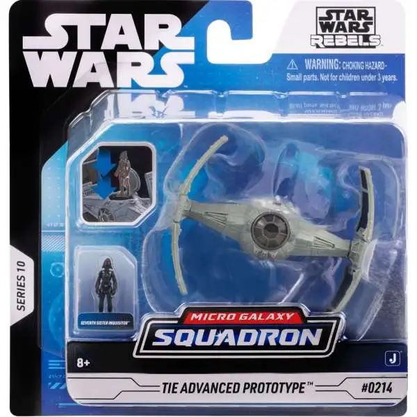 Star Wars Micro Galaxy Squadron Series 10 TIE Advanced Prototype Vehicle