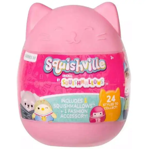 Squishmallows Squishville! Series 10 Mini Plush Mystery Pack