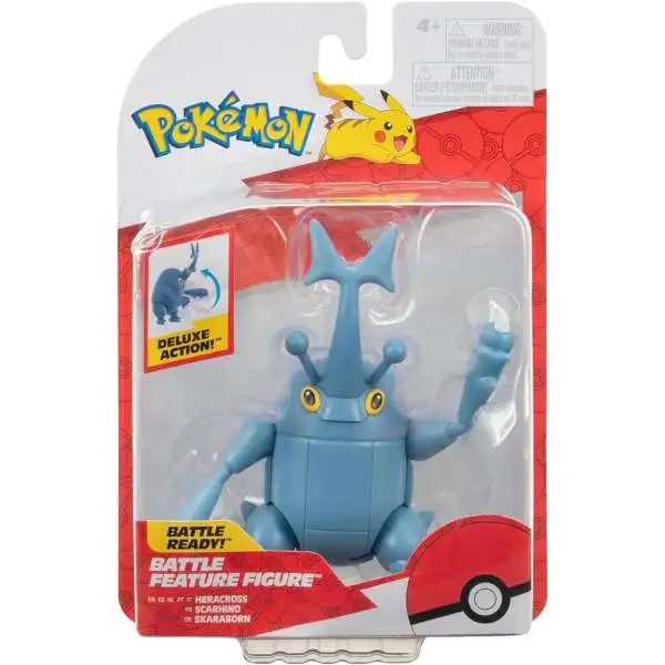 Pokemon Battle Feature Heracross Action Figure