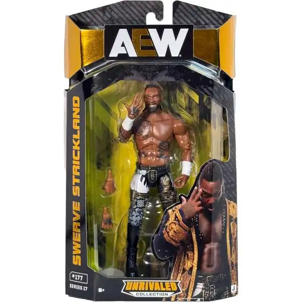 AEW All Elite Wrestling Unrivaled Collection Series 17 Swerve Strickland Action Figure