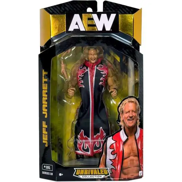AEW All Elite Wrestling Unrivaled Collection Series 18 Jeff Jarrett Action Figure
