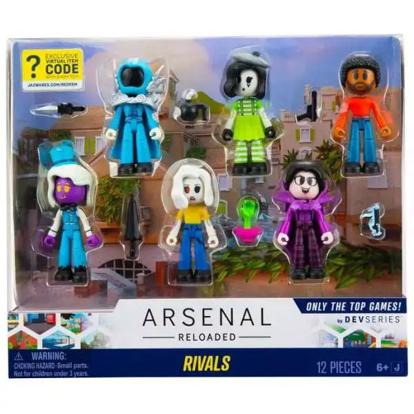 ROBLOX Avatar Shop Action Figure Set of 6 New