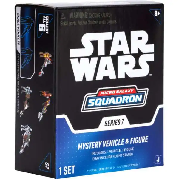 Star Wars Micro Galaxy Squadron Series 7 Mystery Vehicle & Figure Pack [1 RANDOM Vehicle & Figure]