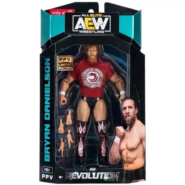 AEW All Elite Wrestling Revolution Bryan Danielson Exclusive Action Figure