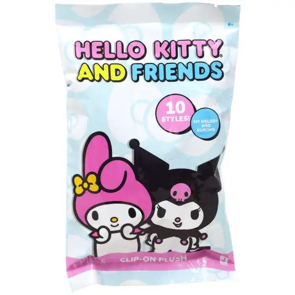 Sanrio Hello Kitty & Friends Clip-On Plush Mystery Pack