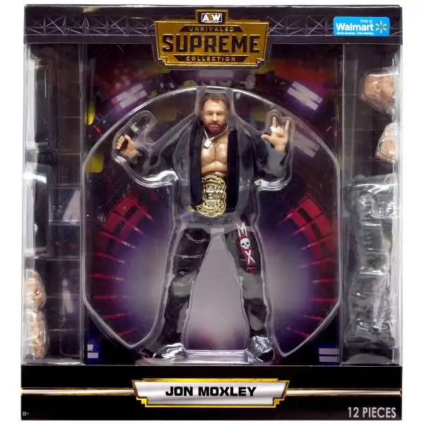 AEW All Elite Wrestling Unrivaled Supreme Collection Jon Moxley Exclusive Action Figure