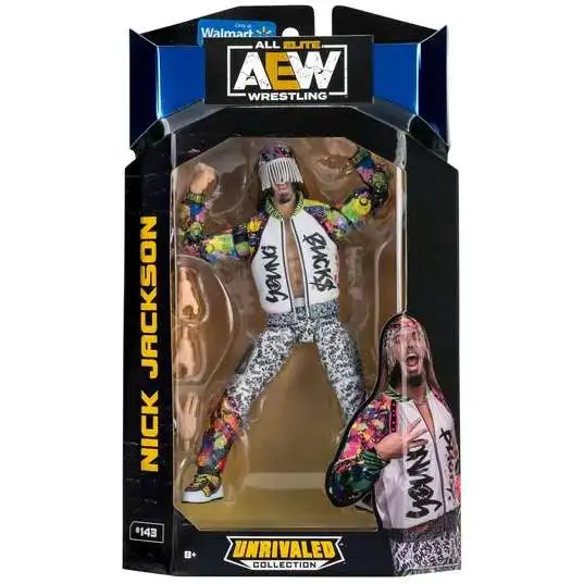 AEW All Elite Wrestling Unrivaled Collection Nick Jackson Action Figure