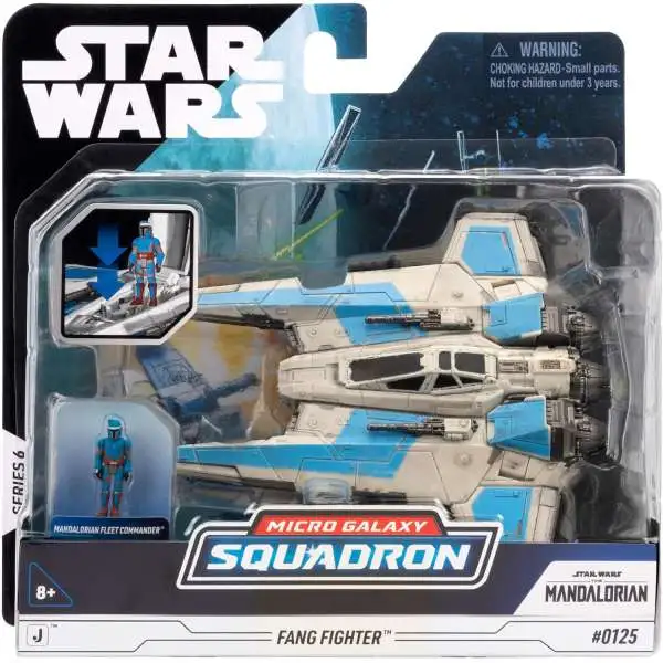 Star Wars Micro Galaxy Squadron The Mandalorian Fang Fighter Vehicle