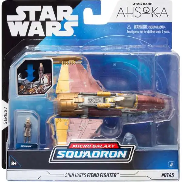 Star Wars Micro Galaxy Squadron Series 7 Shin Hati's Fiend Fighter Vehicle [Ahsoka]