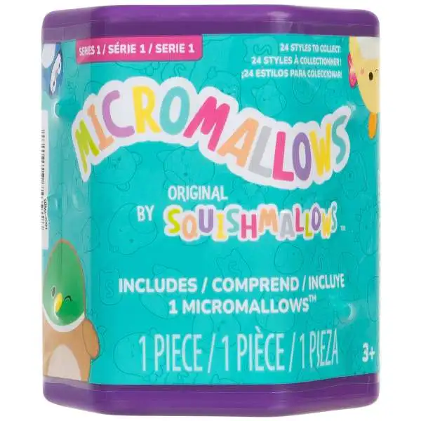 Squishmallows Micromallows 2.5-Inch Micro Plush Pack [1 RANDOM 2.5" Plush]