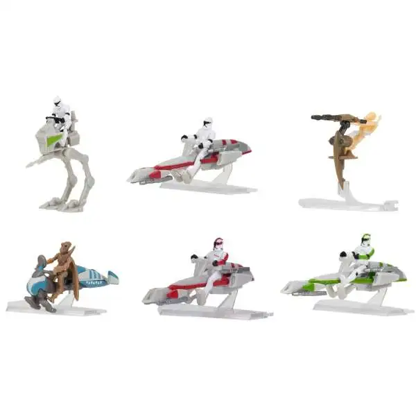 Star Wars Micro Galaxy Squadron Series 6 Scout Class Collection Exclusive Boxed Set