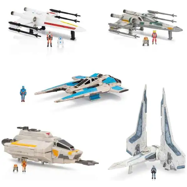 Star Wars Micro Galaxy Squadron Series 6 Starfighter Class Collection Boxed Set