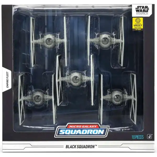 Star Wars Galaxy's Edge Micro Galaxy Squadron Black Squadron Vehicle [Vault Edition]
