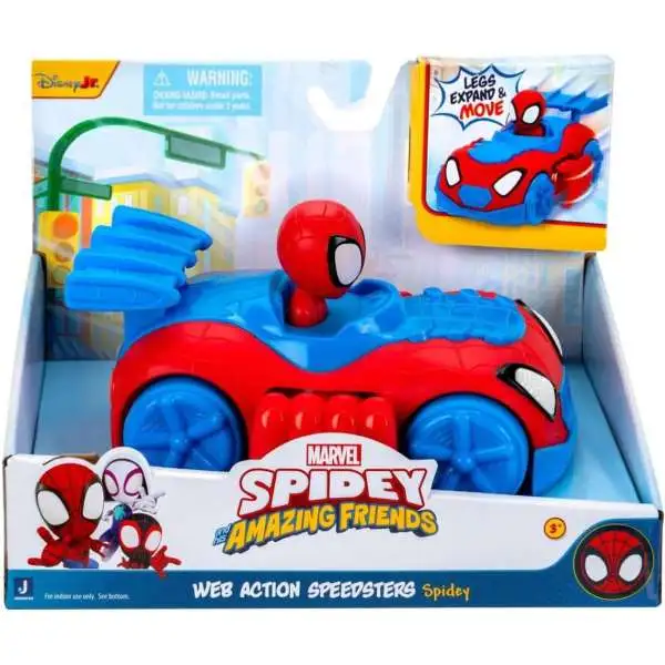 Marvel Spidey & His Amazing Friends Web Action Speedsters Spidey Vehicle