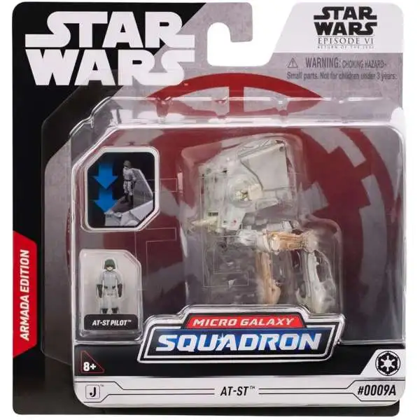Star Wars Micro Galaxy Squadron Armada Edition AT-ST Vehicle #0009A