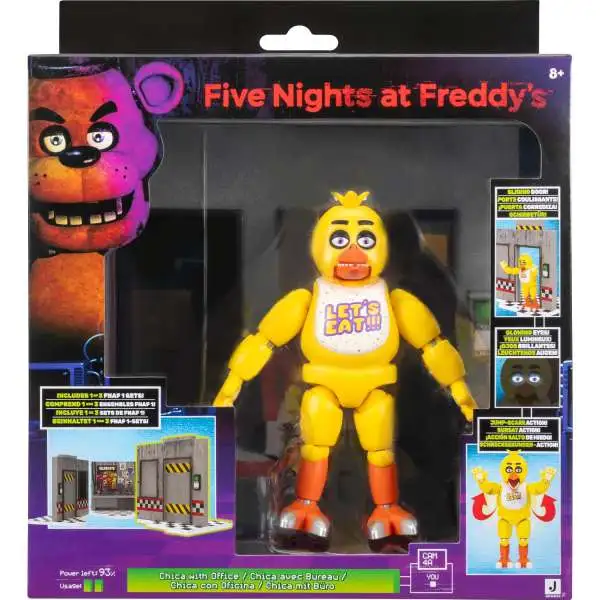 Five Nights at Freddy's Chica with Office Action Figure