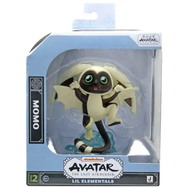 Avatar the Last Airbender Book 2 Lil Elementals Momo Figure