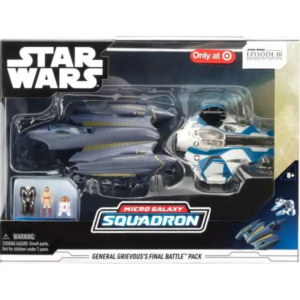 Star Wars Micro Galaxy Squadron Armada Edition General Grievous's Final Battle Exclusive Pack