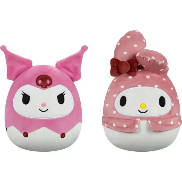 Squishmallows 2024 Valentine's Day My Melody & Kuromi 6-Inch Plush 2-Pack