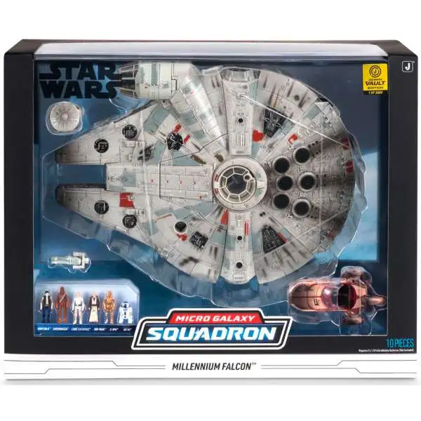 Star Wars Micro Galaxy Squadron Millennium Falcon Playset