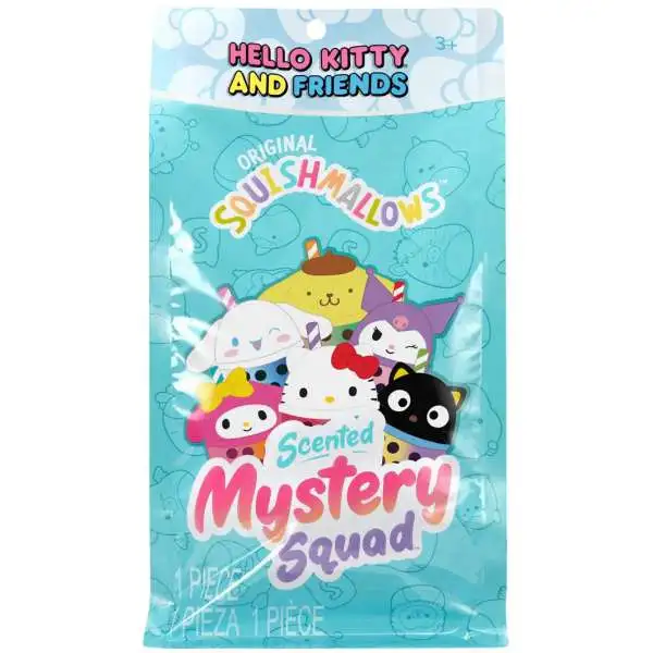 Hello Kitty & Friends Squishmallows Boba Scented Mystery Squad 5-Inch Mystery Pack