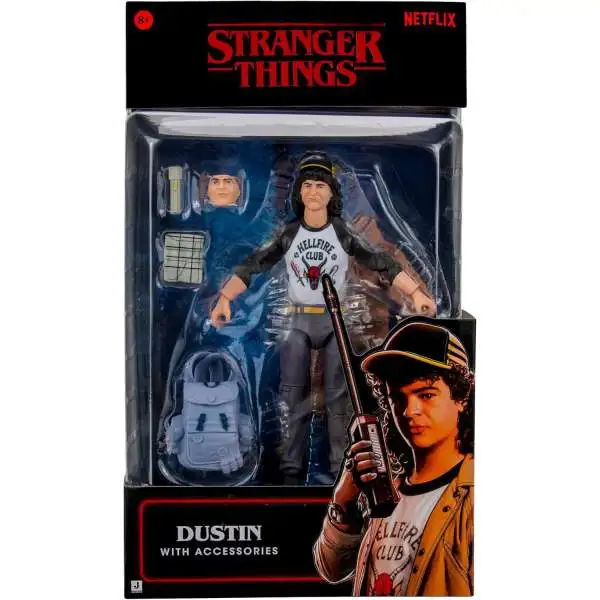 Stranger Things Dustin 6 Action Figure Jazwares - ToyWiz
