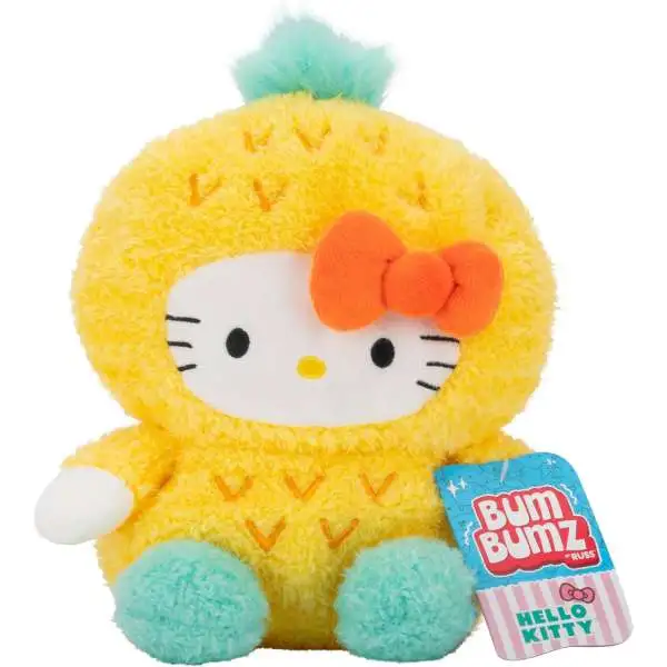 BumBumz Hello Kitty & Friends FruitBumz Pineapple 7.5-Inch Plush