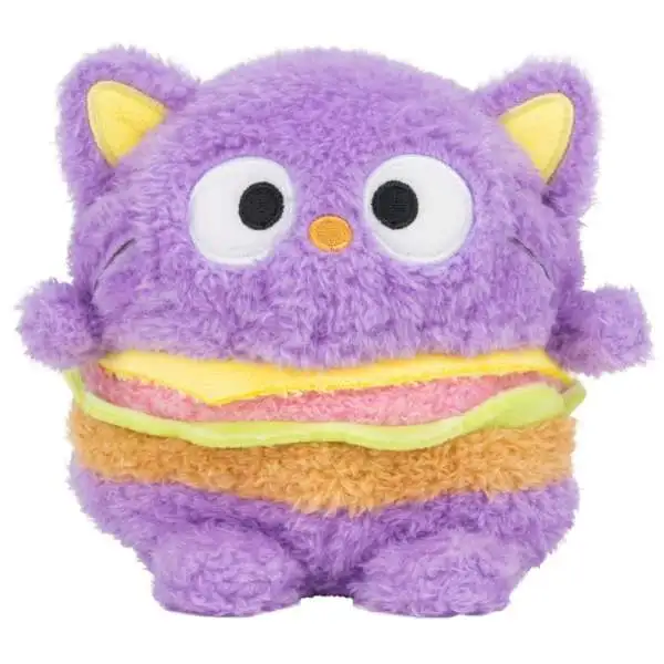 BumBumz Hello Kitty & Friends Chococat Burger 4.5-Inch Plush