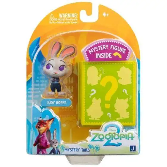 Disney Zootopia 2 Mystery Tails Judy Hopps & Mystery 2.5-Inch Mini Figure 2-Pack